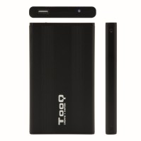 TooQ TQE 2510B caja HD 25 SATA USB 20 Negra