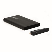 TooQ TQE 2510B caja HD 25 SATA USB 20 Negra