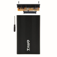 TooQ TQE 2510B caja HD 25 SATA USB 20 Negra