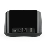 Tooq TQDS 802B Dock Station Doble Bahia HDD Negra