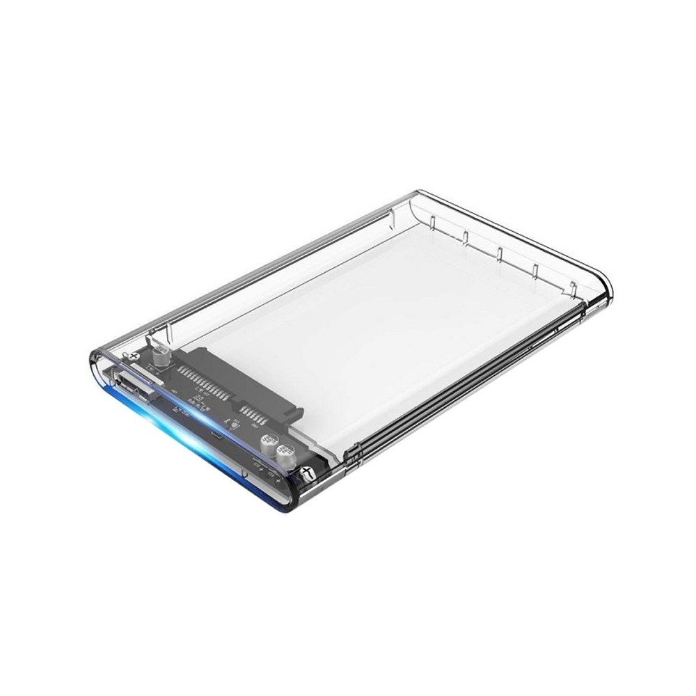 CoolBox Caja HDD 25 SCT 2533 USB30 Transparente