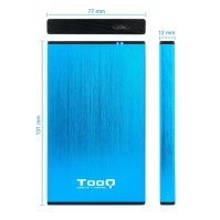 Tooq TQE 2527BL Caja HDD 25 USB 31 Gen1 USB 30