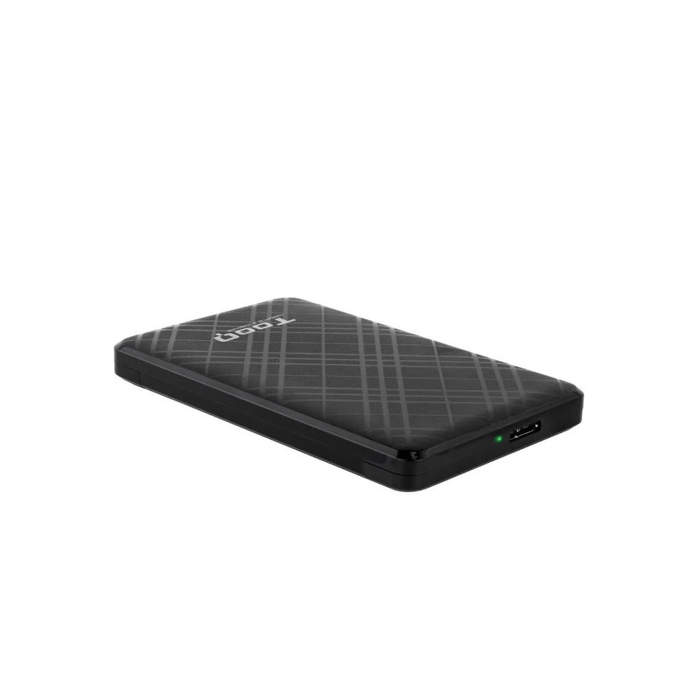 Tooq Caja externa 25 SATA USB31 Gen1 Negra