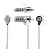 Tooq Cable Seguridad combinacion para portatiles 1