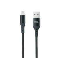 Nanocable Cable Lightining USB A M Negro 1 M