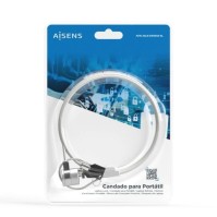 Aisens Cable Seguridad cerradura llave 15M