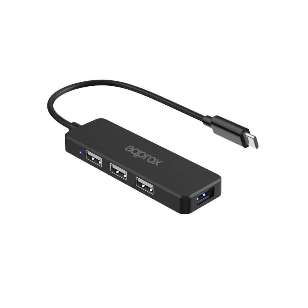 APPROX Hub USB Tipo C 3USB 20 1Puerto USB 30