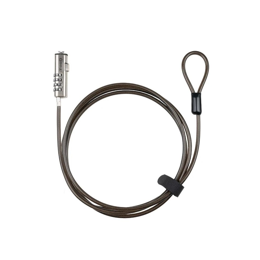 Tooq Cable seguridad T Nano con combinacion 15m