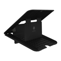 Fellowes Soporte elevador portatil Breyta Negro