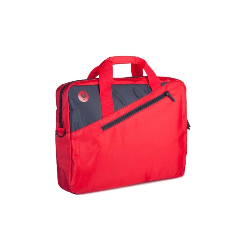 MONRAY Maletin Portatil 156 Bolsillo Ext Rojo