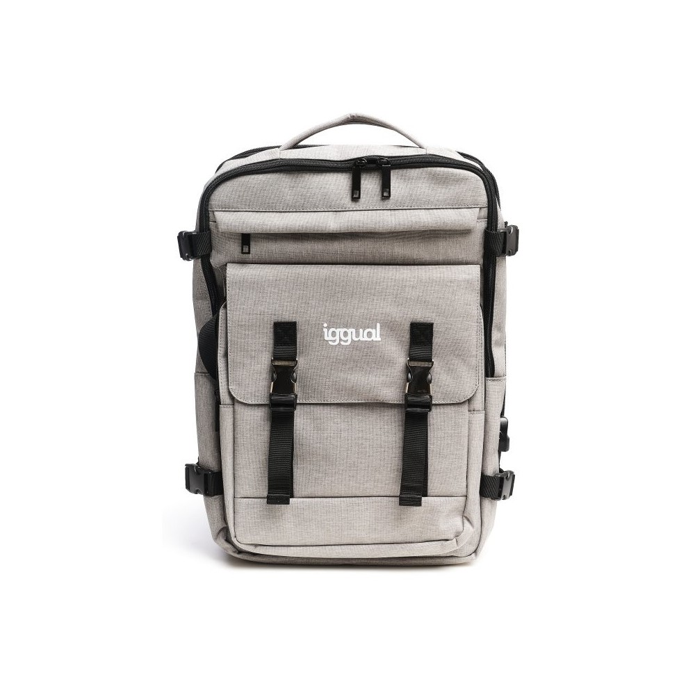 iggual Mochila viaje All Round Urban XL Gris