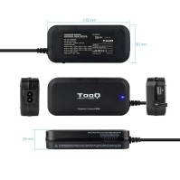 Tooq Cargador portatil 90W manual 12 conectores