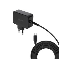 Tooq Cargador portatil GAN USB C PD 65W Negro