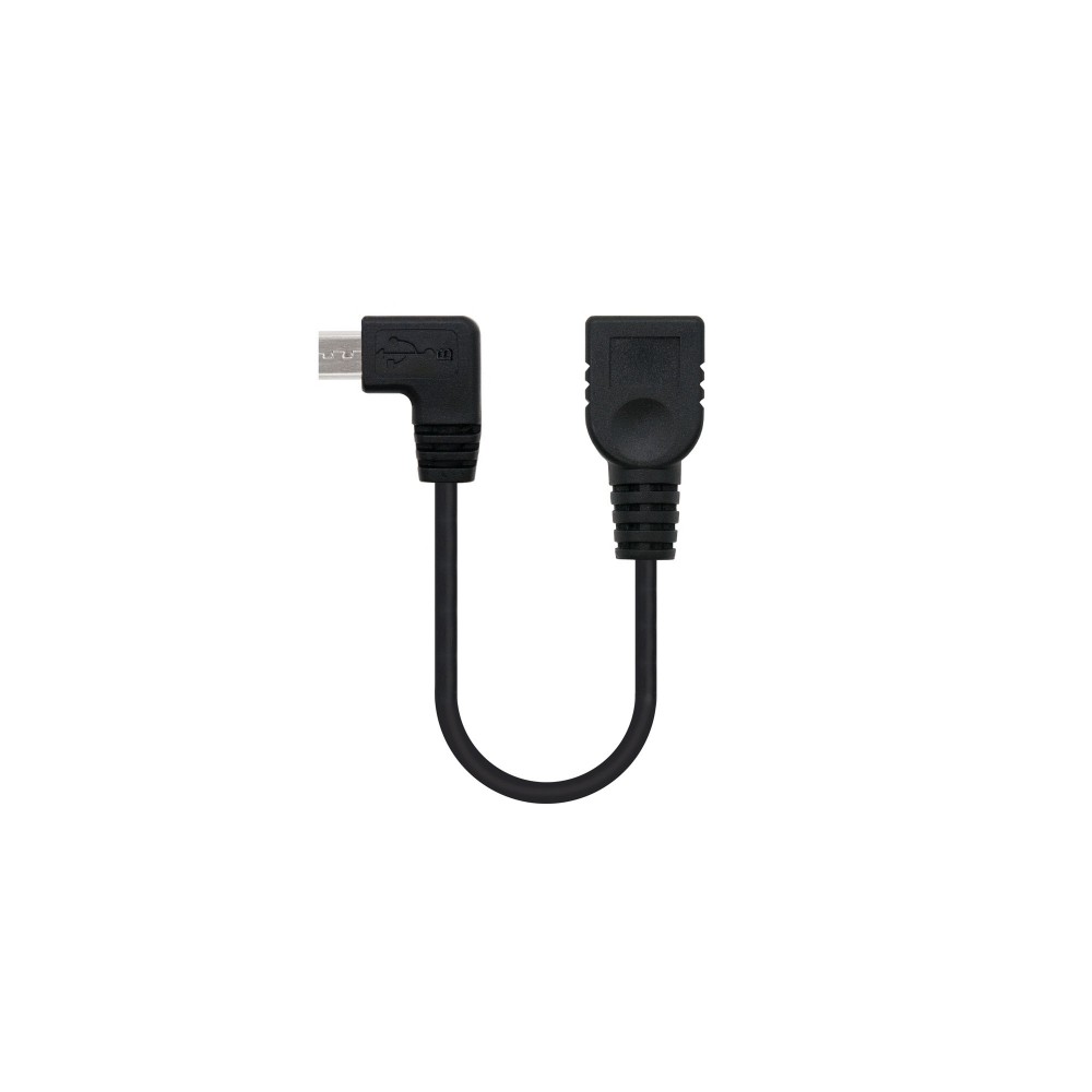 Nanocable Cable USB 20 OTG Tipo Micro B M A H15cm