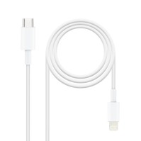 Nanocable Cable Lightning a USB C 1 metro