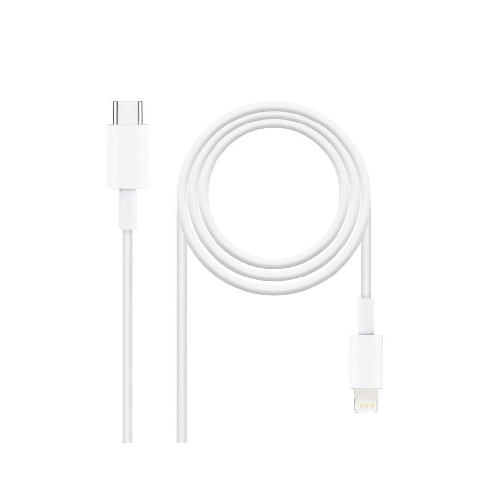 Nanocable Cable Lightning a USB C 1 metro