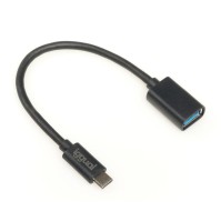 iggual Cable USB OTG 30 USB A USB C 20 cm negro