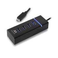 Ewent E1137 HUB USB TIPO C 4 PUEROS USB 31