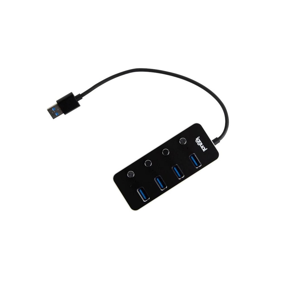 iggual Hub tipo A x 4 puertos USB 31 4BUTTONS