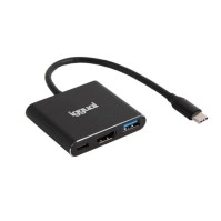 iggual Hub tipo C 3 en 1 HDMI USB30 PD100W