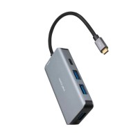 Nanocable Hub USB C 3xUSB30USB CUSB C PD 15cm