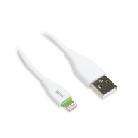 iggual cable USB A Lightning 100 cm blanco