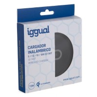 iggual Cargador inalambrico Qi Fast 15W