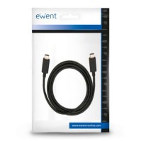 Ewent Cable USB C CARGA RAPIDA 100W 20Gbps 4K 1m