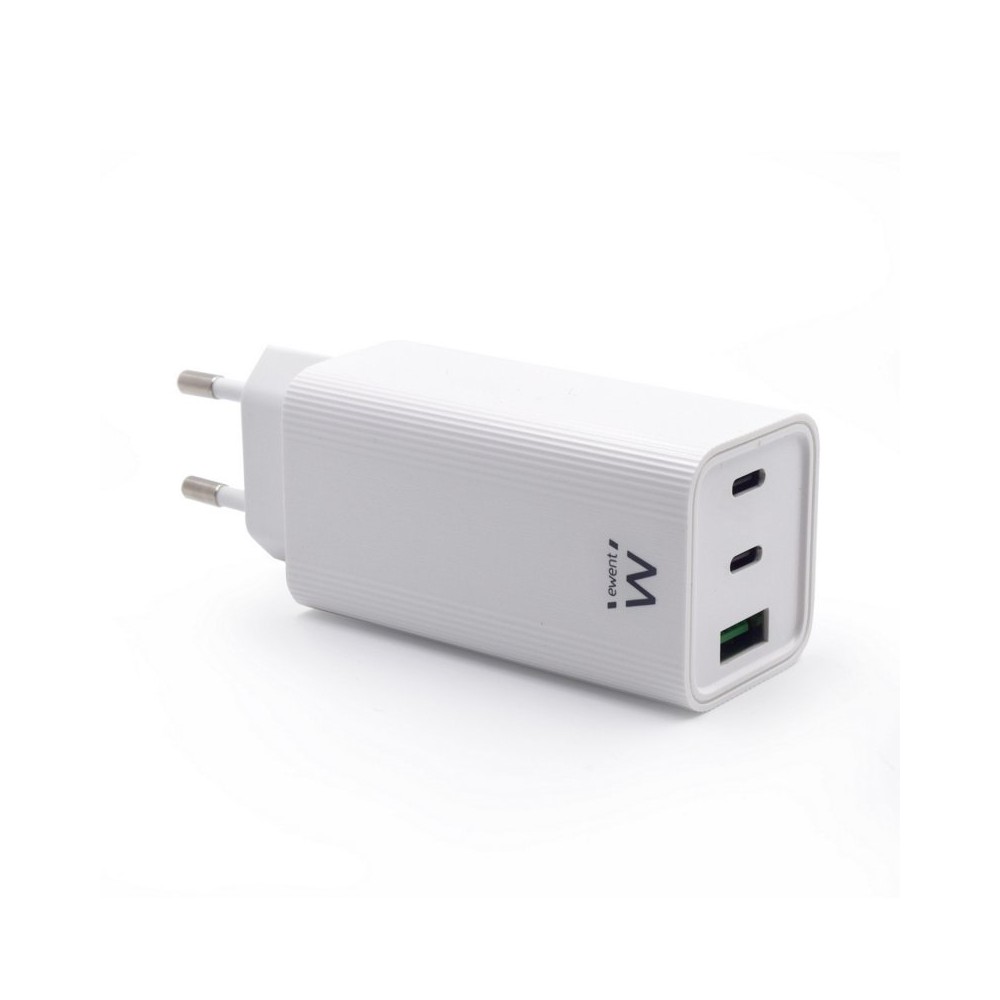 EWENT Cargador carga rapido 65w usb c y usb a