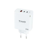 TOOQ Cargador pared GAN 2xUSB C 1xUSB A 45W20W