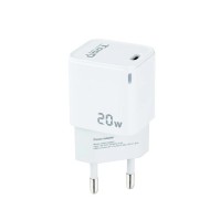 Tooq Cargador de Pared USB C PD20W Blanco