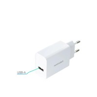 Nanocable Cargador 1 x USB 5V 21A Blanco