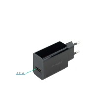 Nanocable Cargador 1 x USB 5V 21A Negro