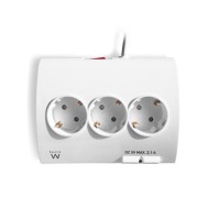 EWENT EW3935 Regleta 5 Schuko 2 usb 21A