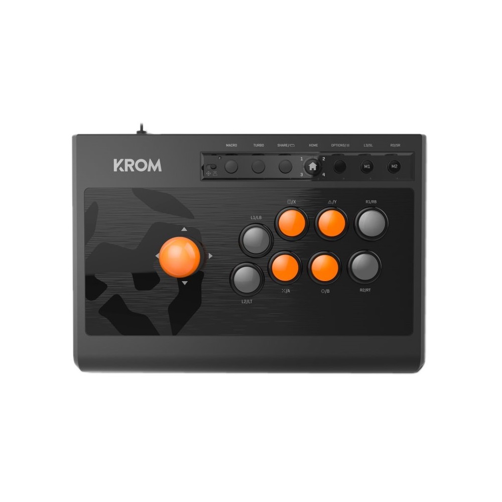 Krom Gamepad Arcade Kumite Multiplataforma