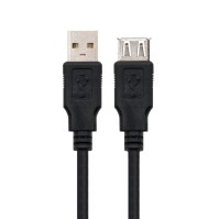 Nanocable Cable USB 20 tipo A M A H Negro 3m