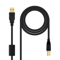 Nanocable Cable USB 20 Impresora Ferrita 20 M