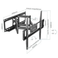 iggual SPTV03 Soporte TV 32 70 45Kg pared Full