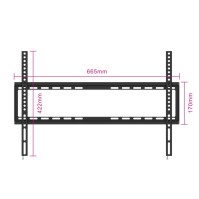 EWENT EW1503 soporte TV pared Bracket XL 37 70