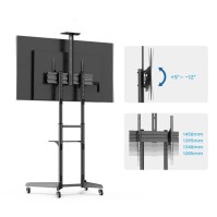 EWENT EW1539 Soporte suelo con ruedas tv 37 a 70