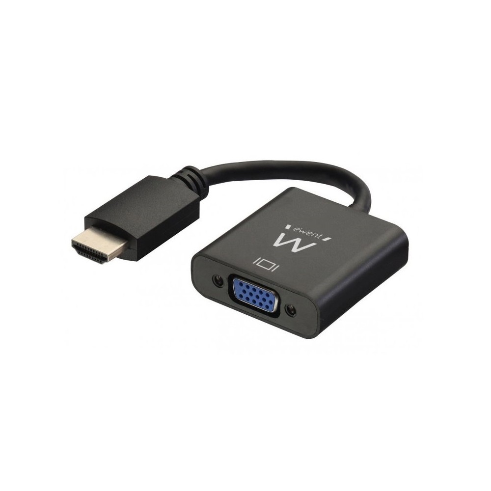 EWENT EW9864 Adaptador Hdmi Vga con Audio