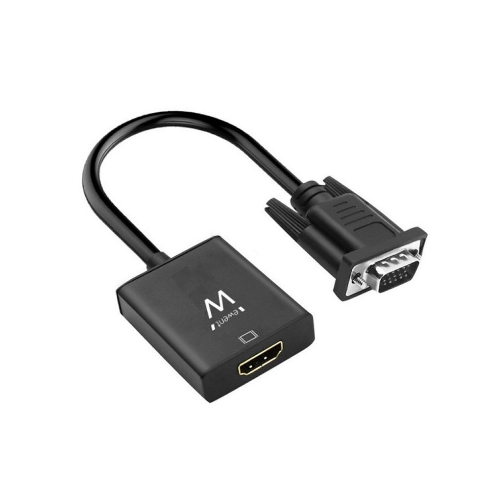 EWENT EW9866 Adaptador Vga Hdmi con Audio