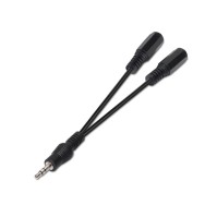 Nanocable Cable Audio Estereo 2Jack 35H Jack 35M