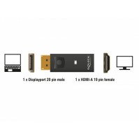 Delock Adaptador DisplayPort 11 Macho HDMI Hembra