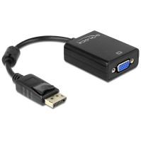 Delock Adapt Displayport Macho VGA Hembra Negro