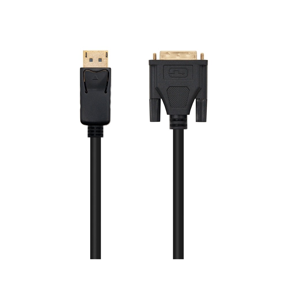 Nanocable Cable Conversor DP a DVI 2 M Negro