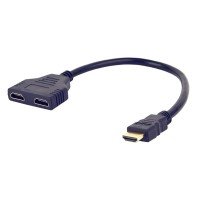 Gembird Cable Adaptador HDMIM a 2xHDMIH 02Mts