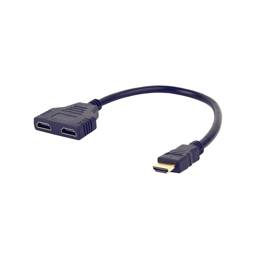 Gembird Cable Adaptador HDMIM a 2xHDMIH 02Mts