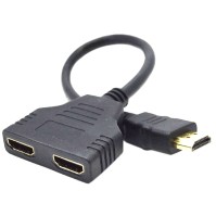 Gembird Cable Adaptador HDMIM a 2xHDMIH 02Mts