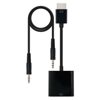 Nanocable Conversor HDMI SVGAAUDIO HDMI M SVGA H